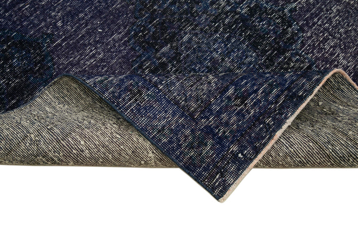 4x12 Purple Turkish Over Dyed Runner Rug - 28723
