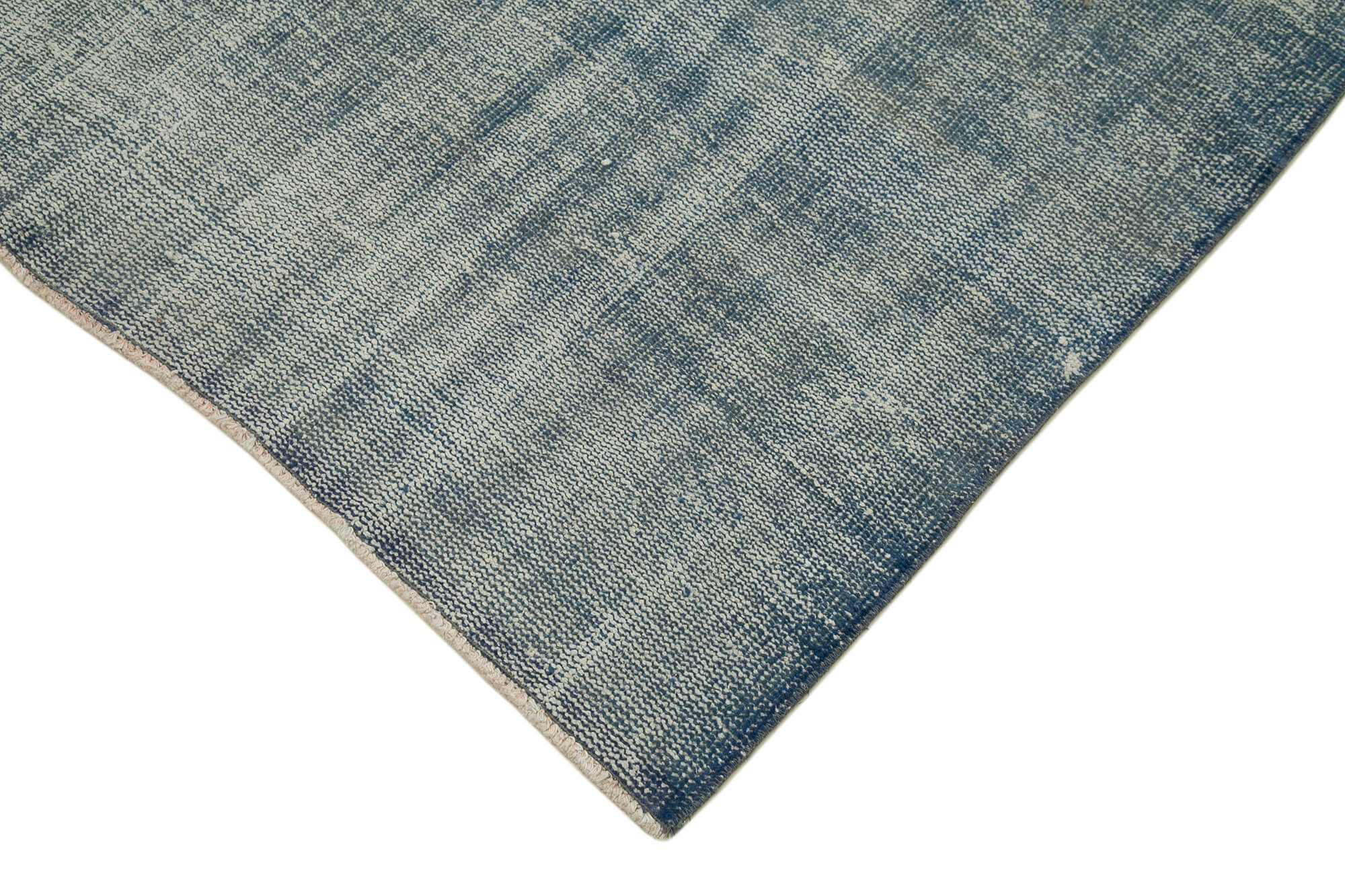 4x11 Blue Turkish Over Dyed Runner Rug - 28724