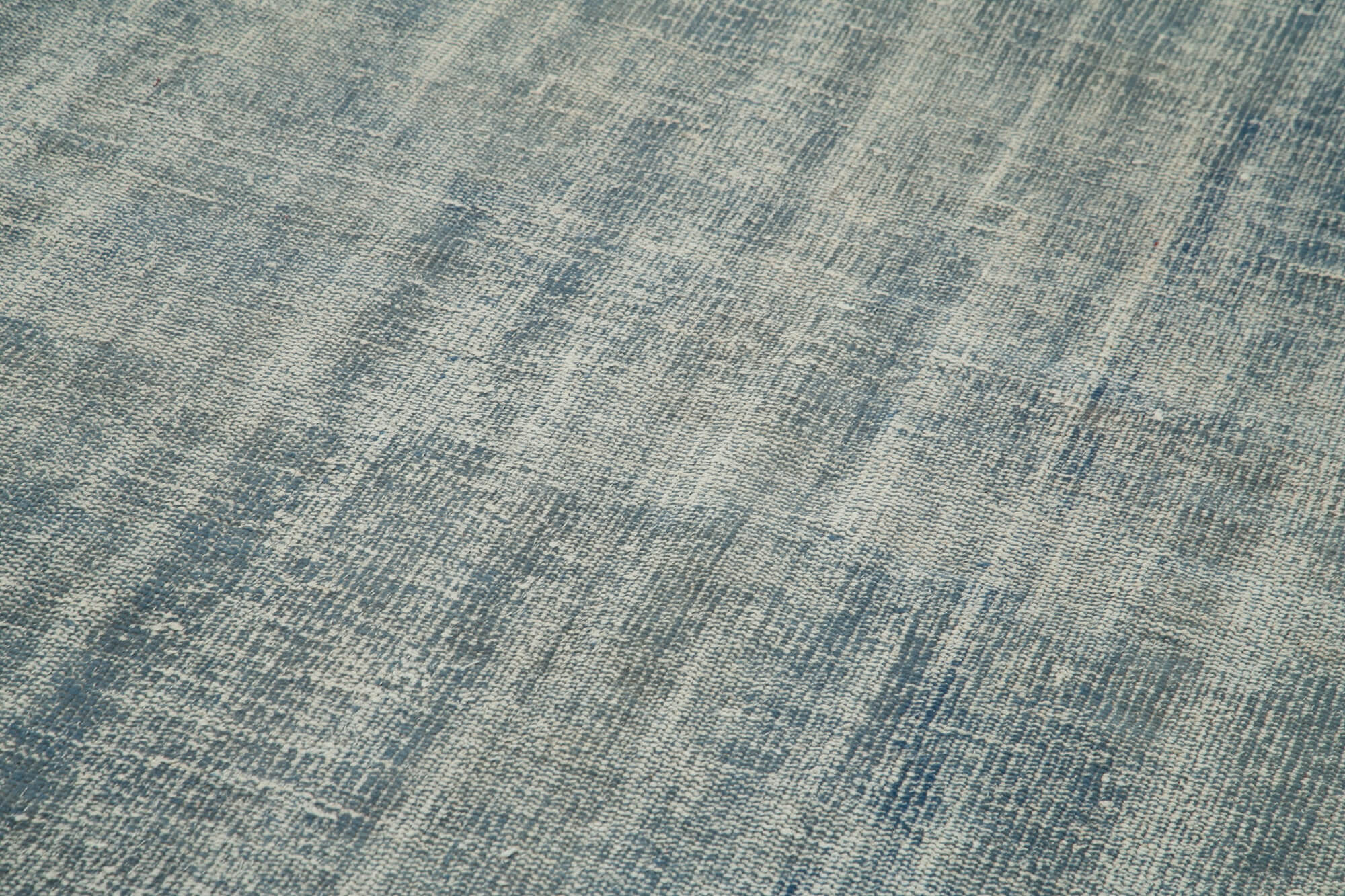 4x11 Blue Turkish Over Dyed Runner Rug - 28724