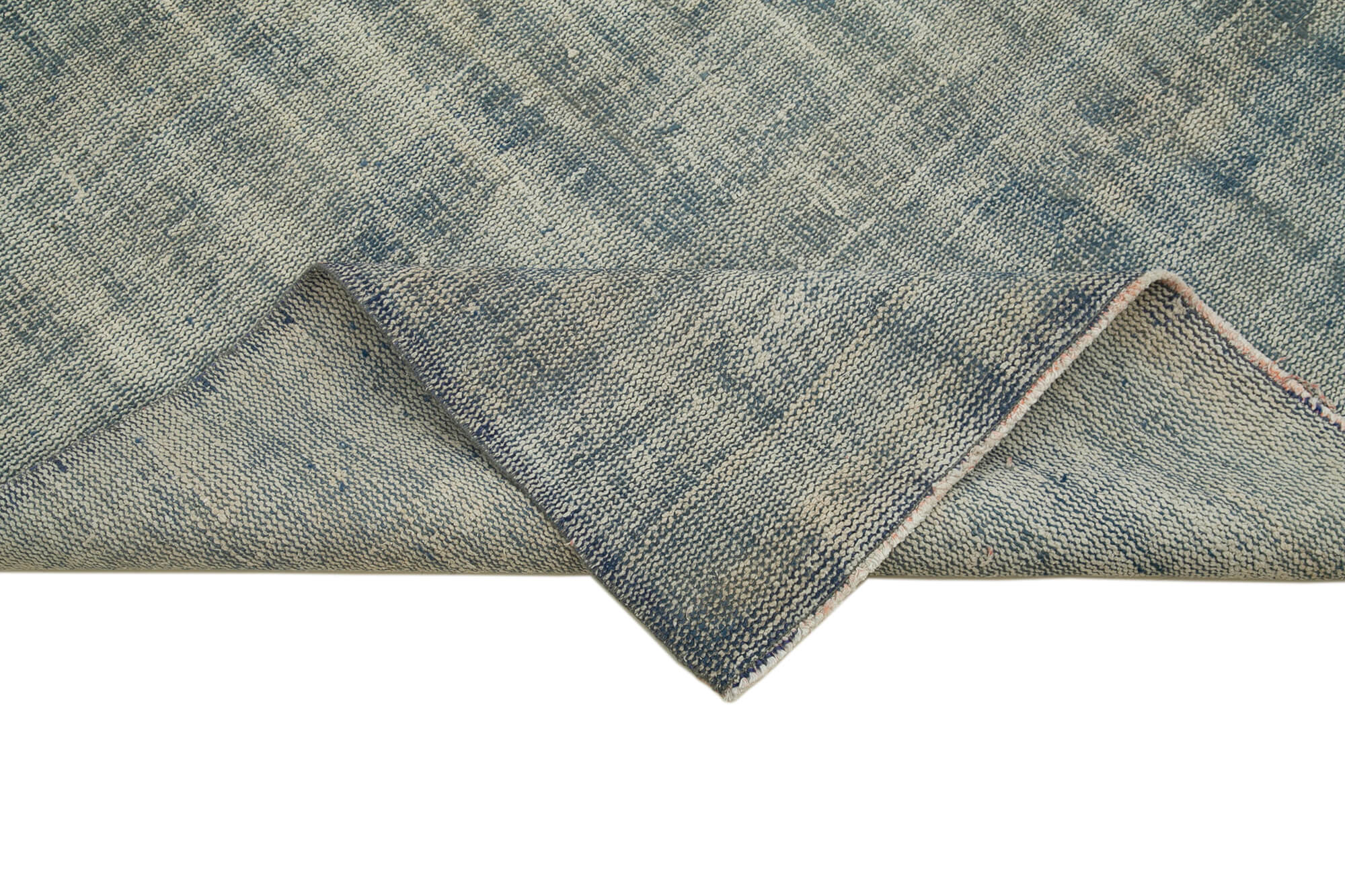 4x11 Blue Turkish Over Dyed Runner Rug - 28724