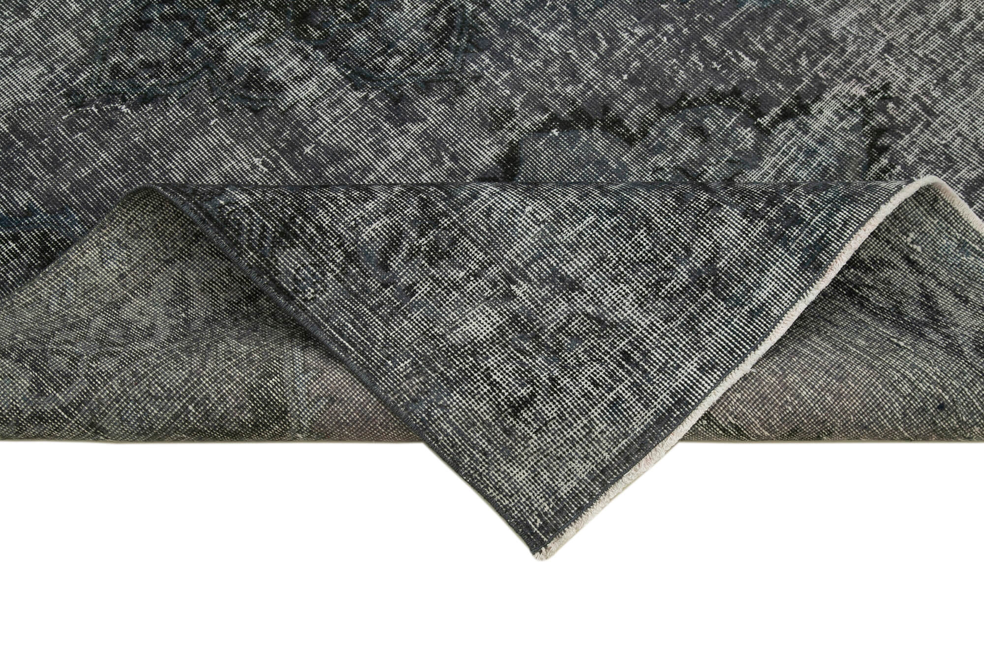 5x11 Grey Turkish Over Dyed Runner Rug - 28726