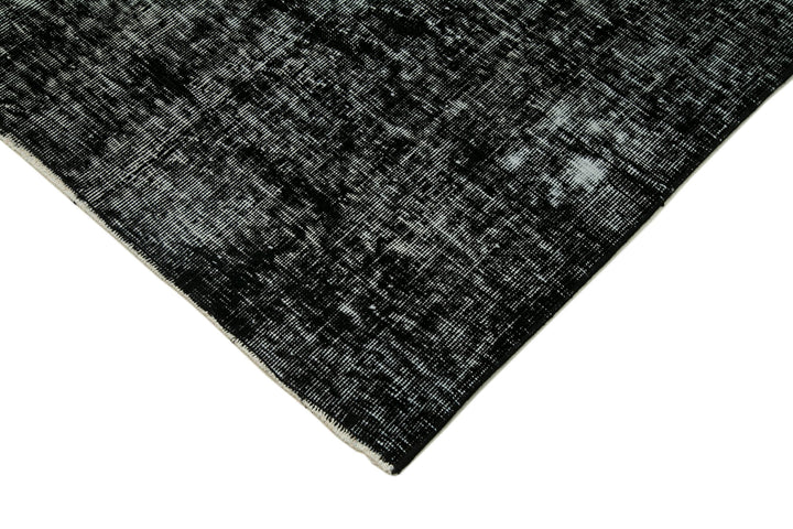 5x11 Black Turkish Over Dyed Runner Rug - 28731