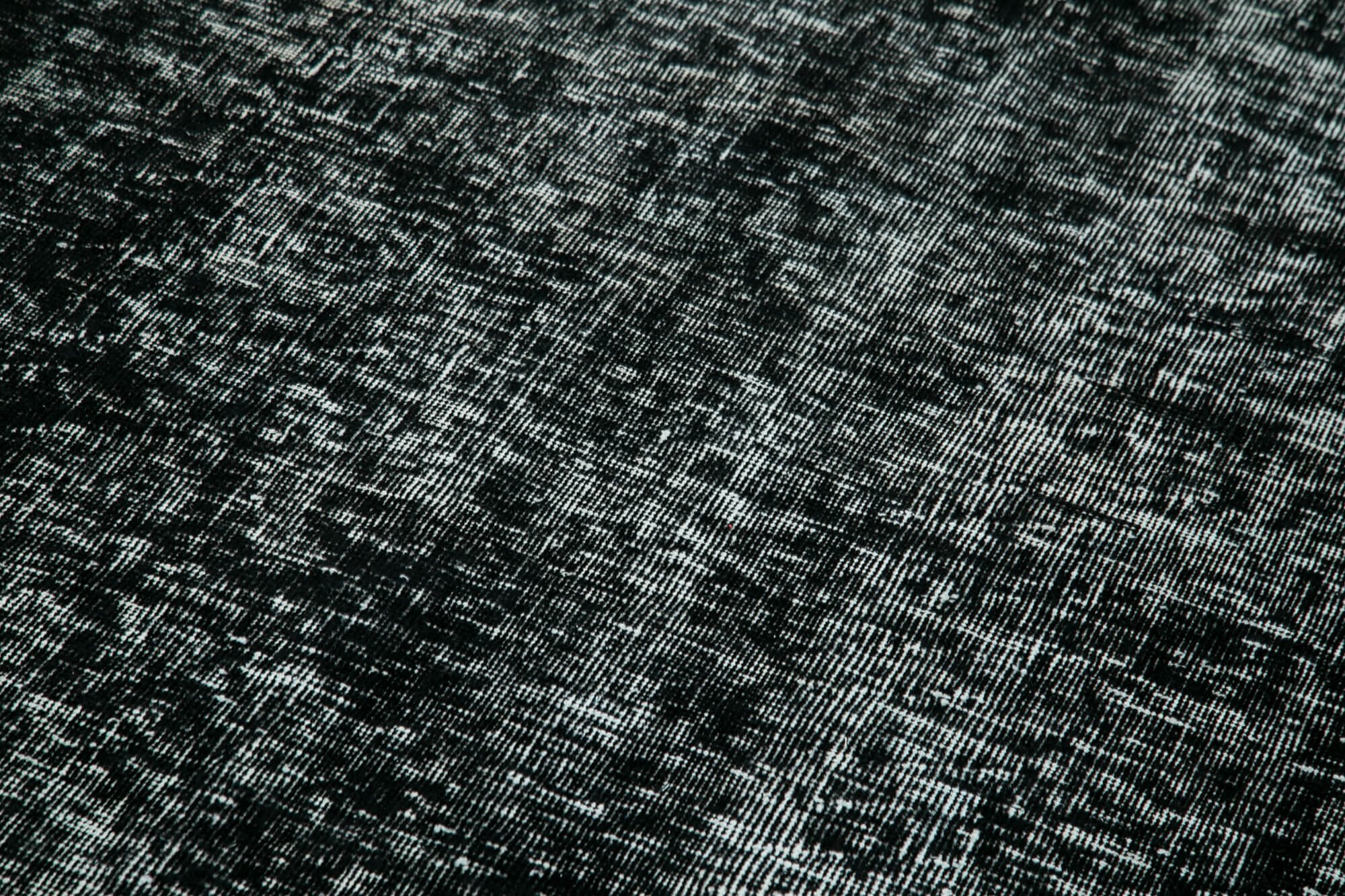 5x11 Black Turkish Over Dyed Runner Rug - 28731