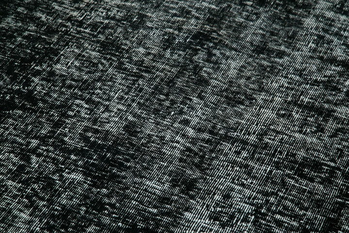 5x11 Black Turkish Over Dyed Runner Rug - 28731