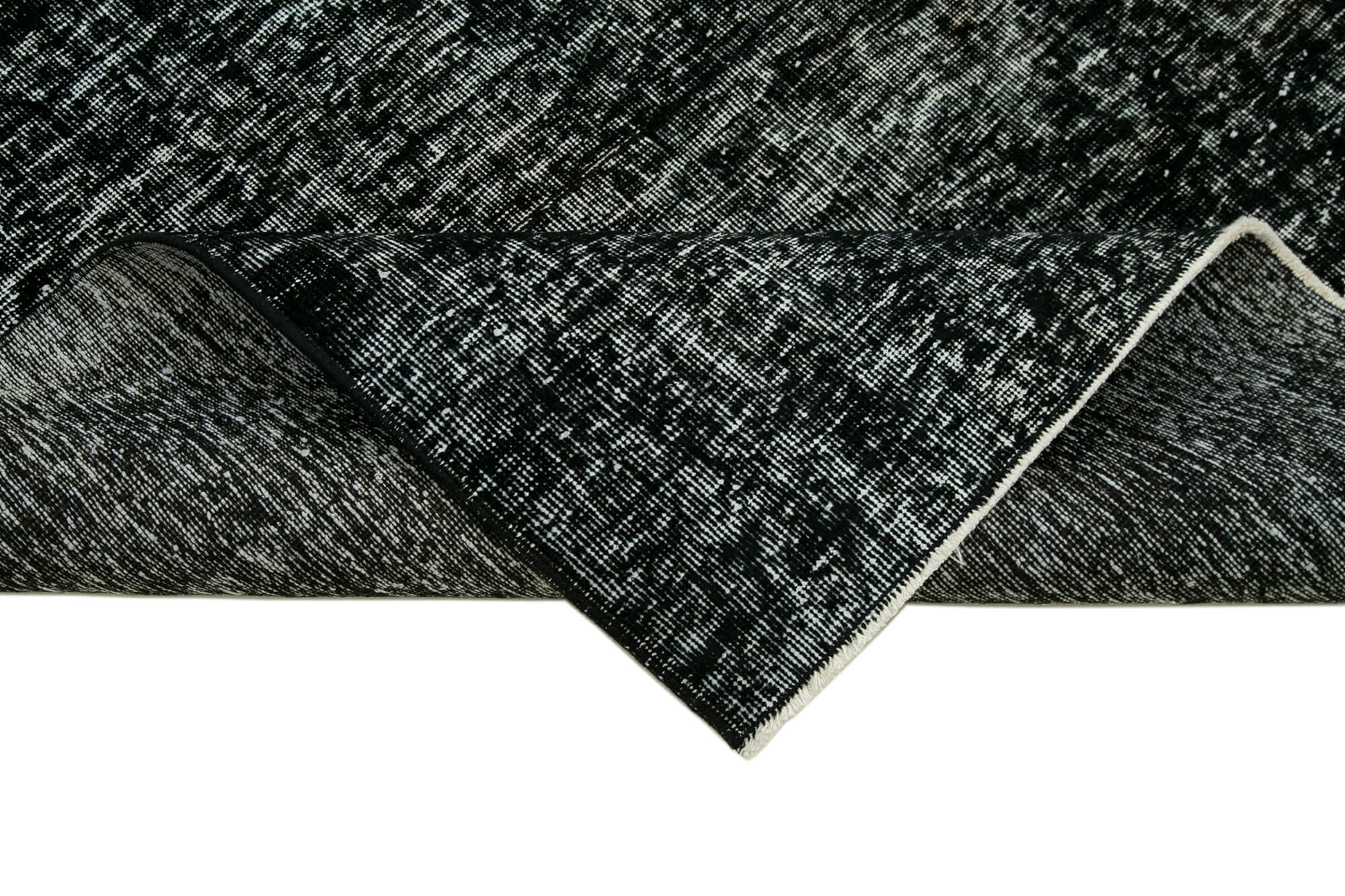 5x11 Black Turkish Over Dyed Runner Rug - 28731
