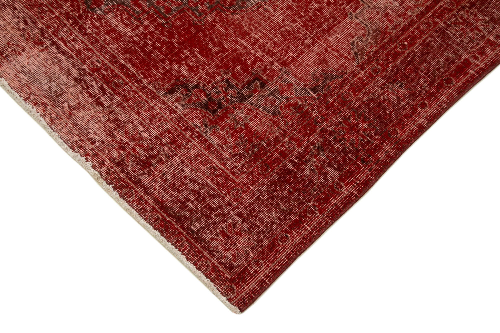 4x12 Red Turkish Over Dyed Runner Rug - 28732