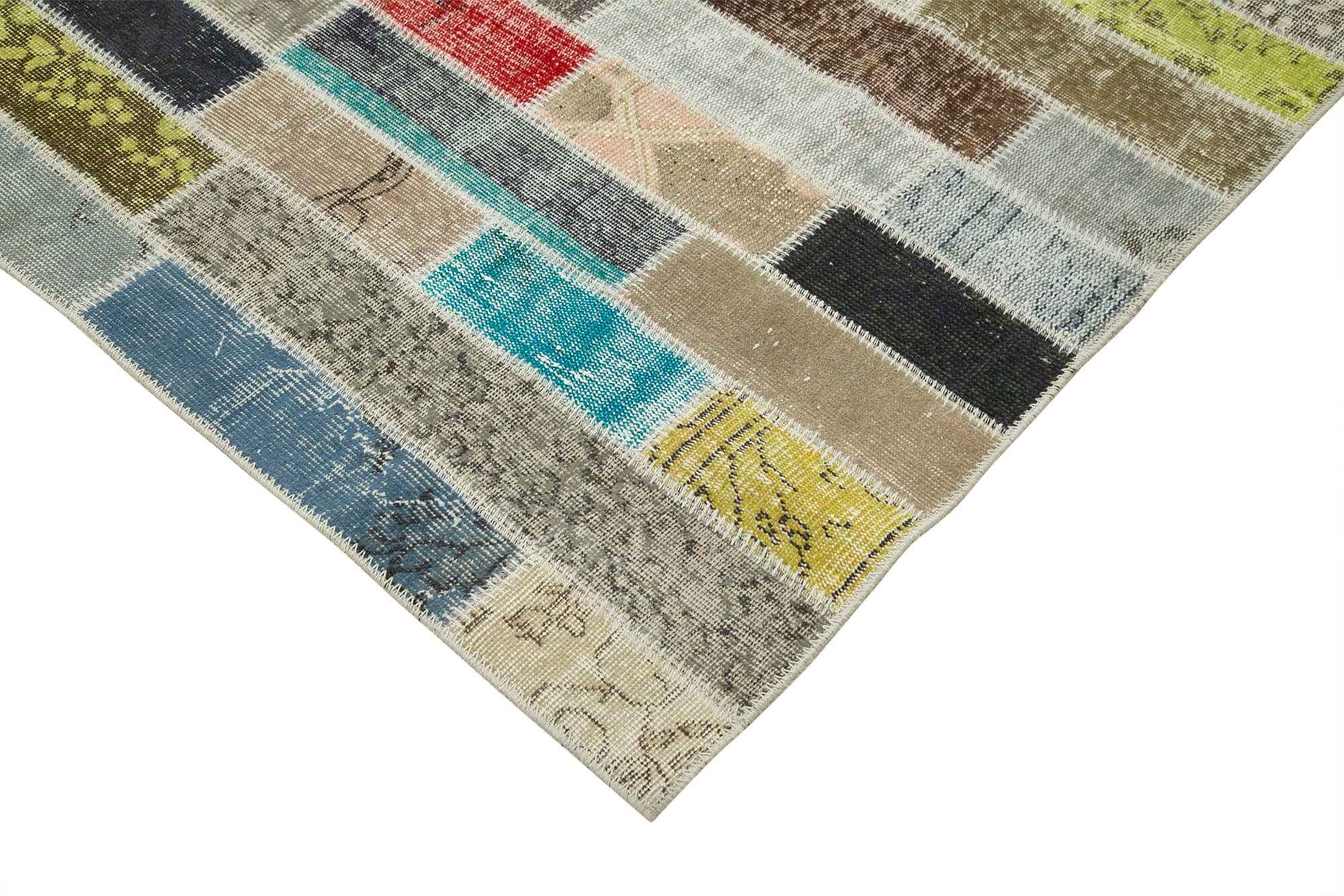 10x13  Multicolor Patchwork Rug - 28743