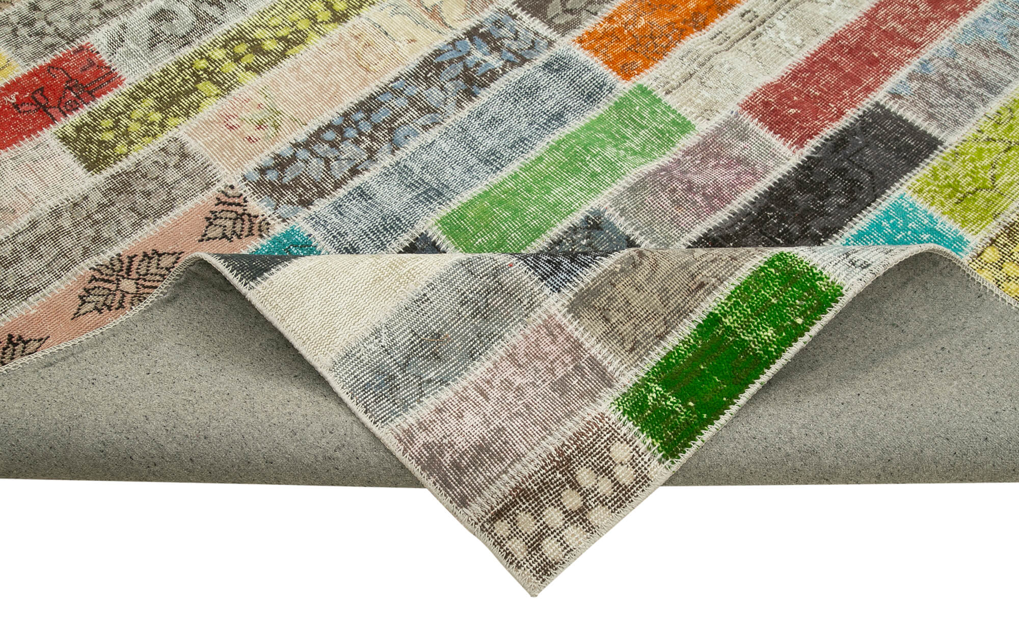 10x13  Multicolor Patchwork Rug - 28743