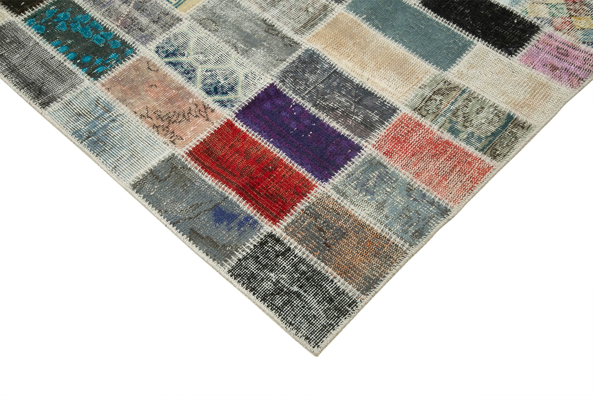 10x13 Multicolor Patchwork Rug - 28745