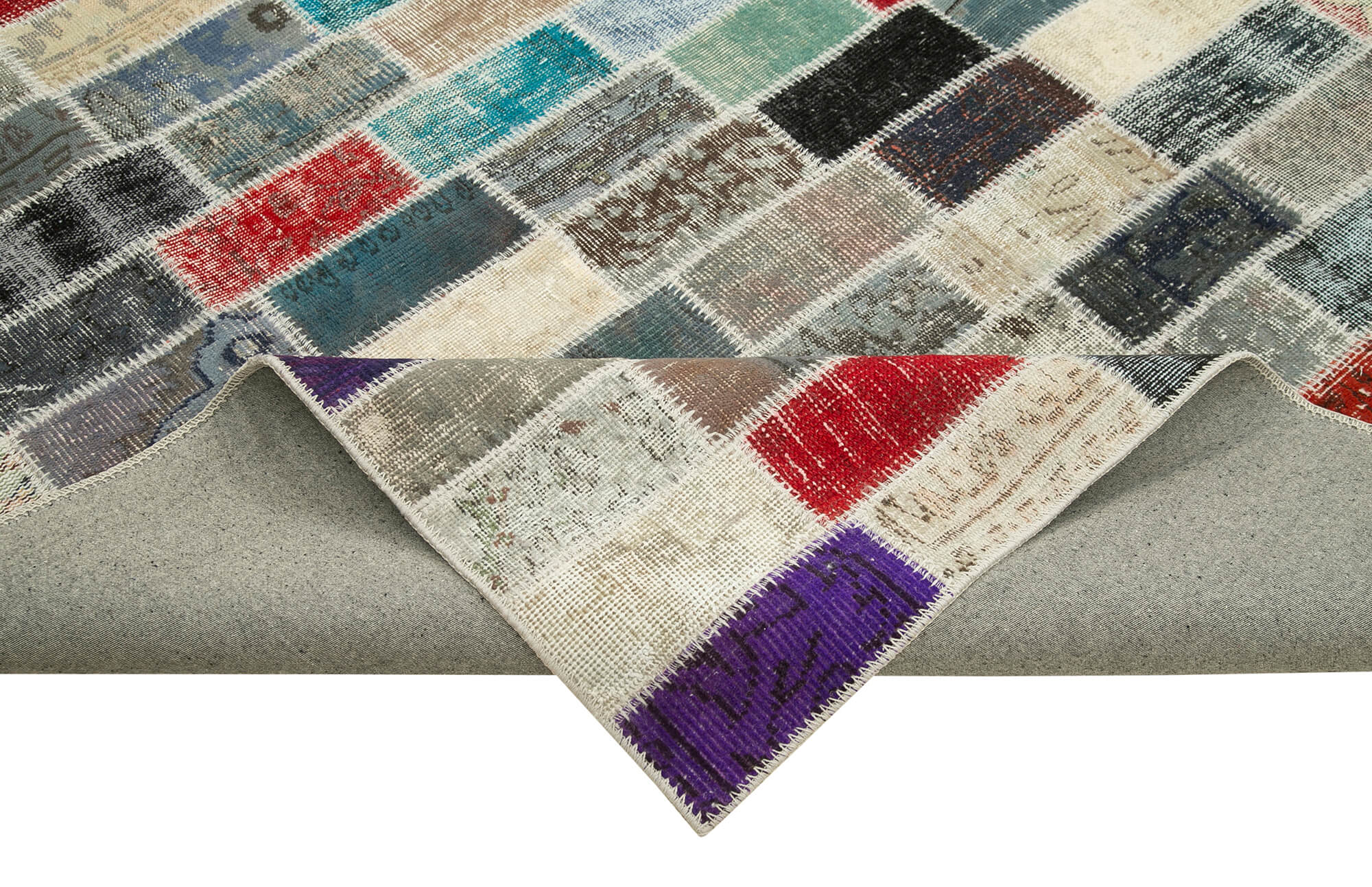 10x13 Multicolor Patchwork Rug - 28745