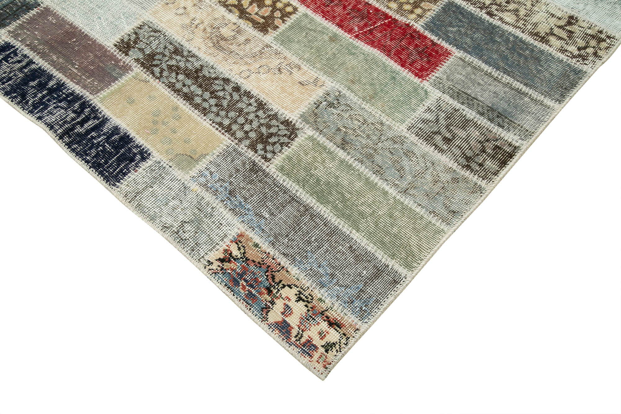 10x13 Multicolor Patchwork Rug - 28752