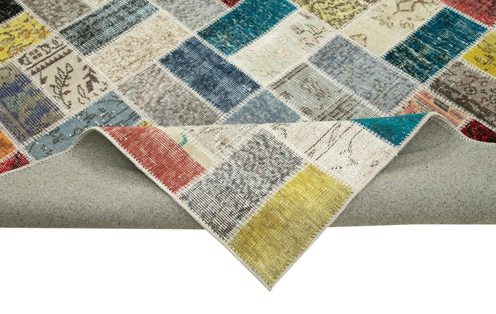10x13 Multicolor Patchwork Rug - 28755