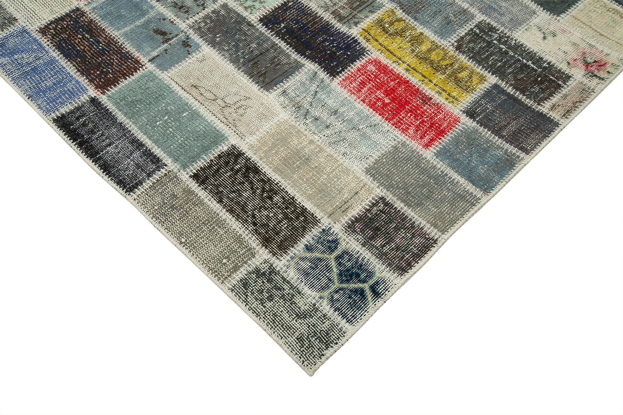 10x13 Multicolor Patchwork Rug - 28756