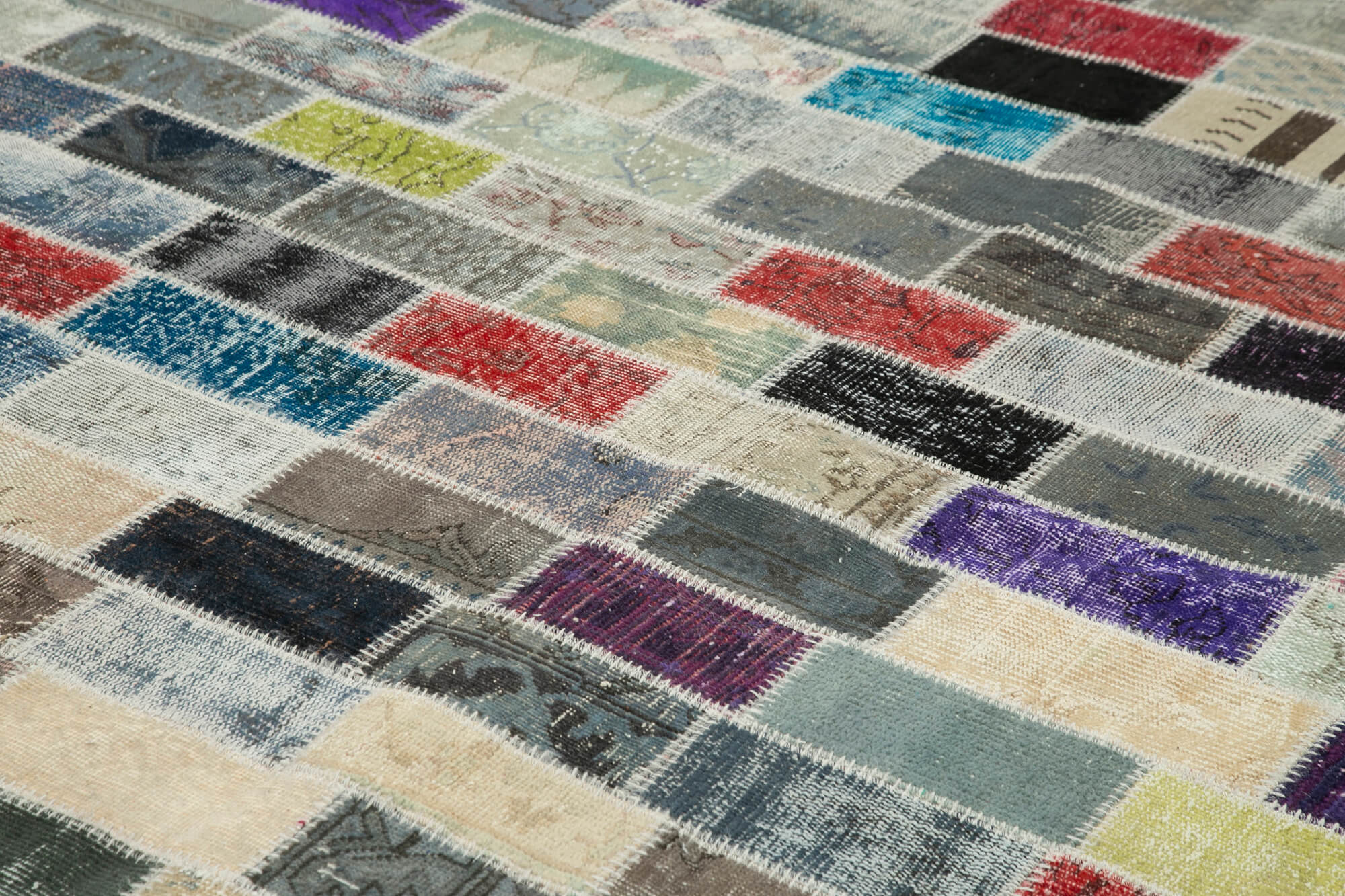 10x13 Multicolor Patchwork Rug - 28756