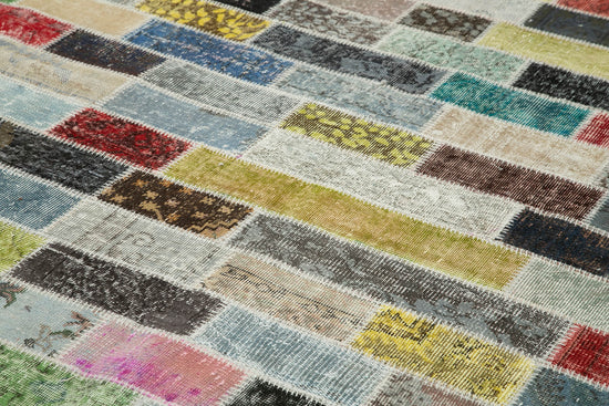 10x13 Multicolor Patchwork Rug - 28824