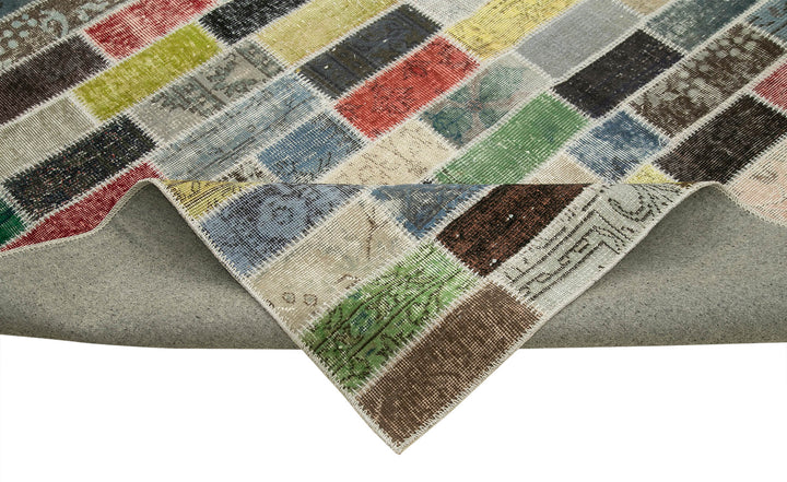 10x13 Multicolor Patchwork Rug - 28824