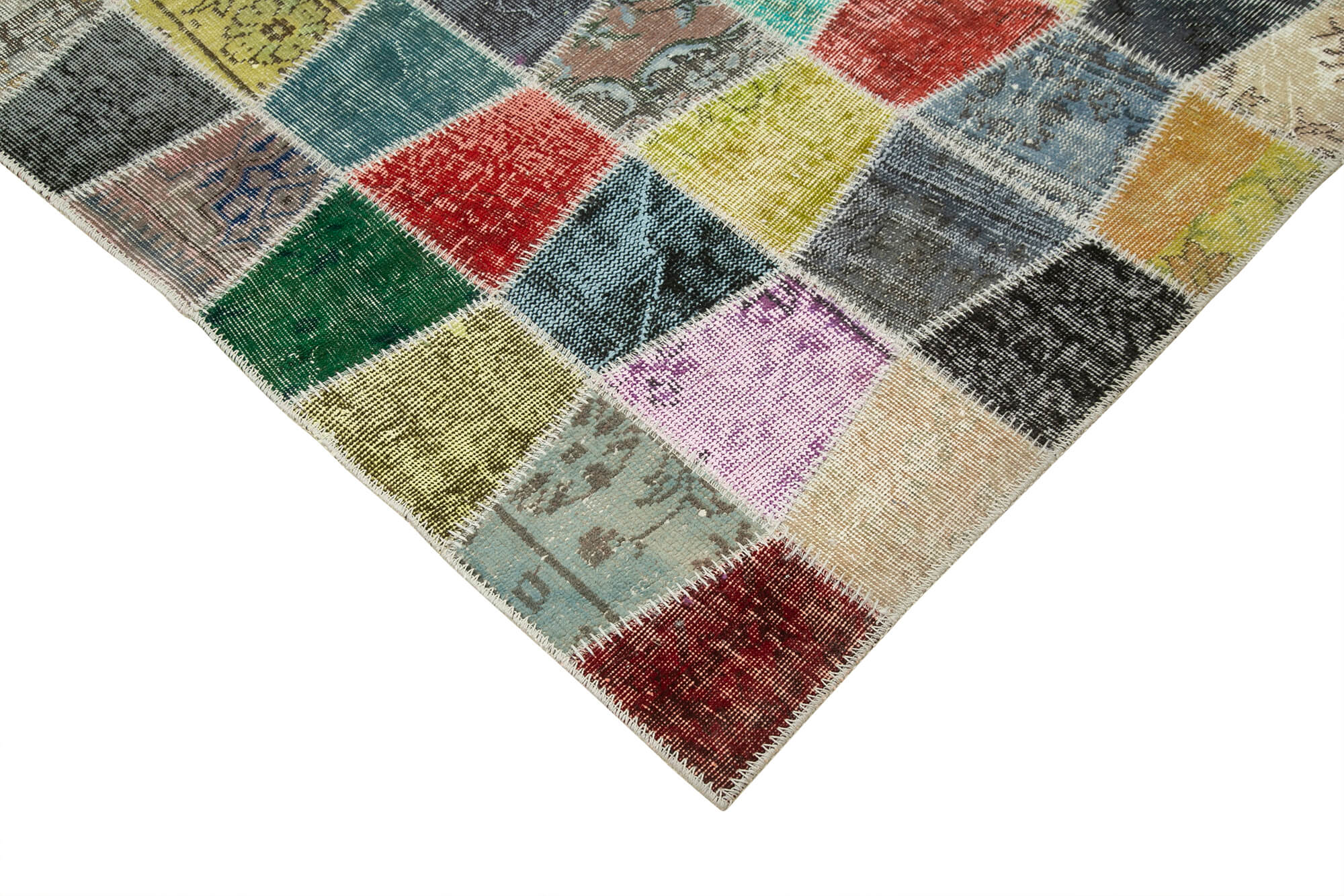 10x13 Multicolor Patchwork Rug - 28826