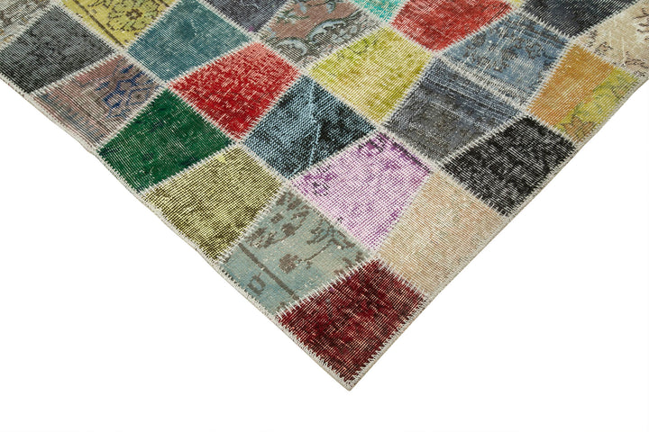 10x13 Multicolor Patchwork Rug - 28826