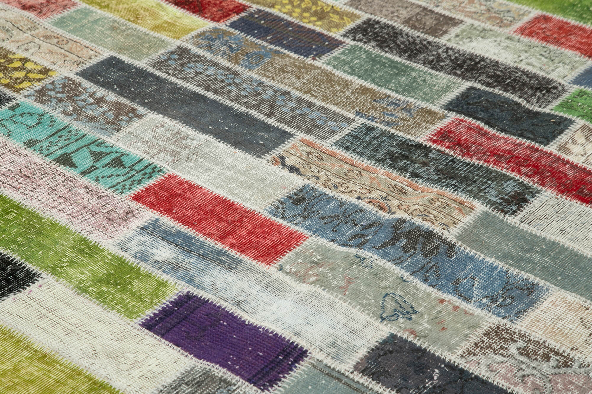 10x13 Multicolor Patchwork Rug - 28828