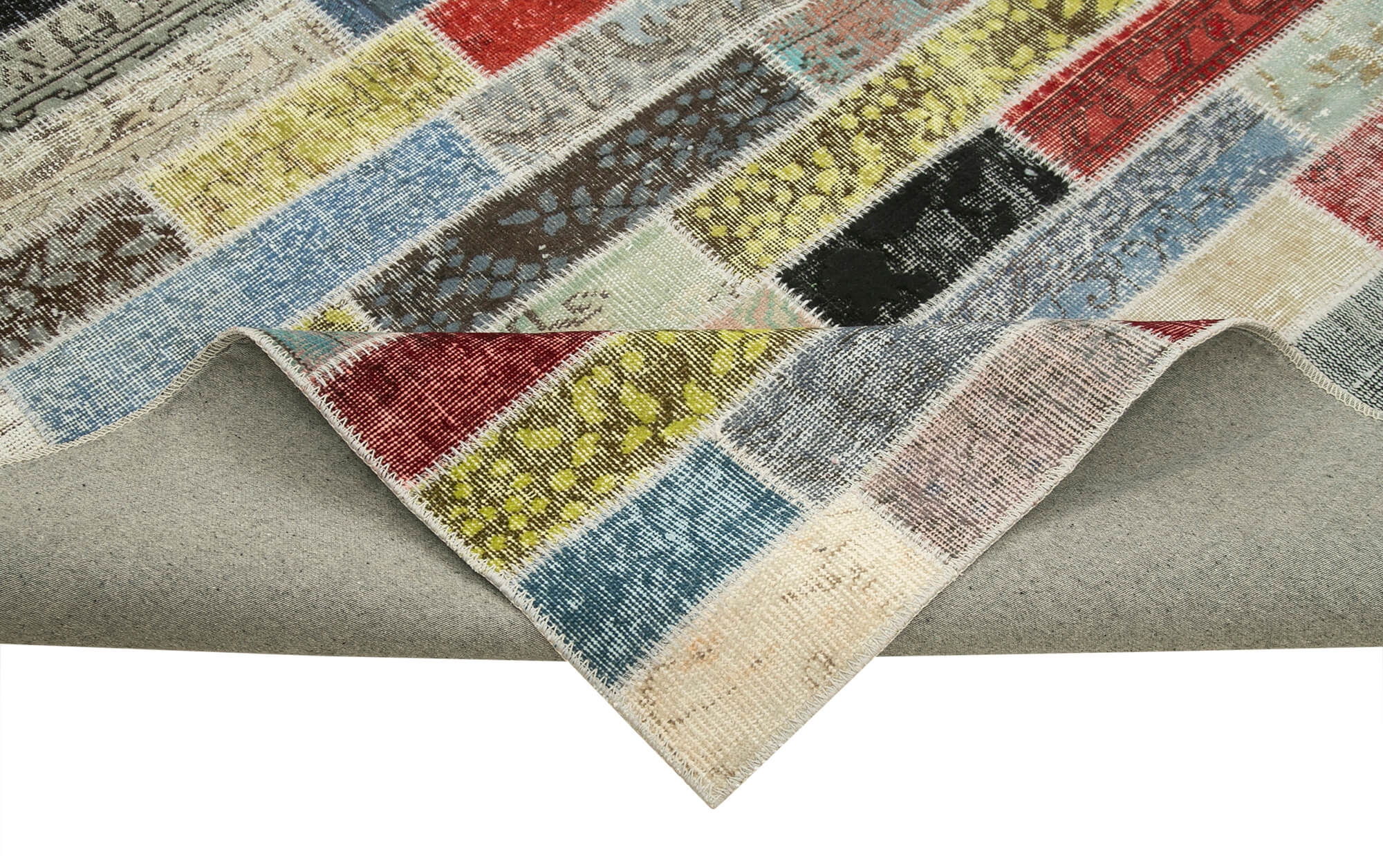 10x13 Multicolor Patchwork Rug - 28828