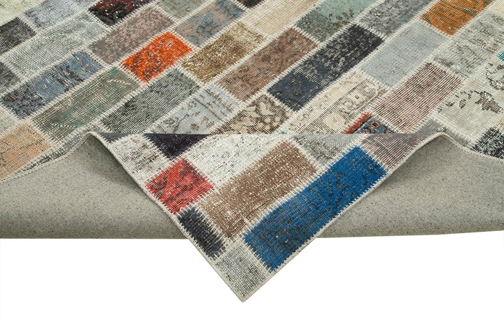 10x13 Multicolor Patchwork Rug - 28830