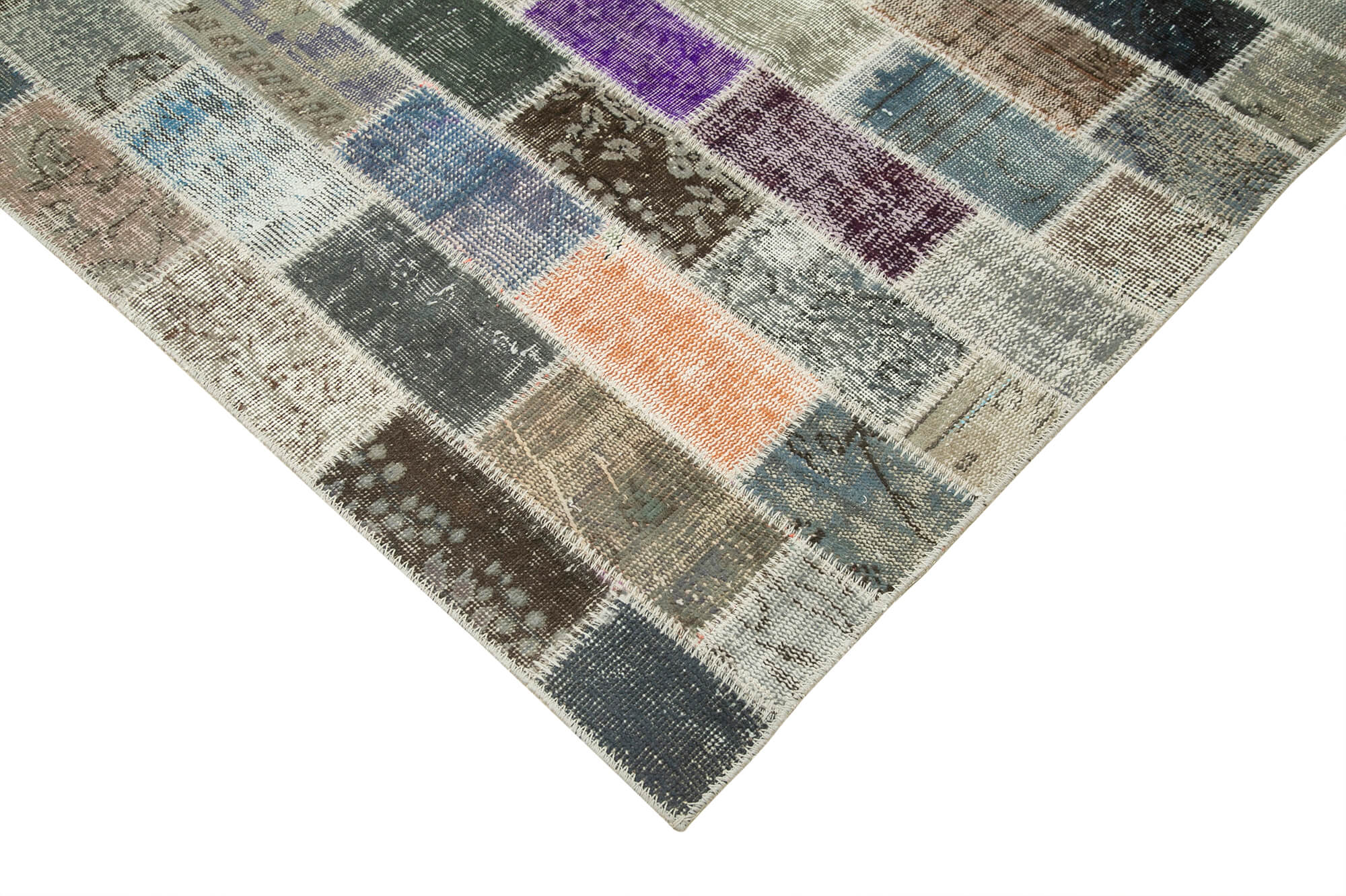 10x13 Multicolor Patchwork Rug - 28831