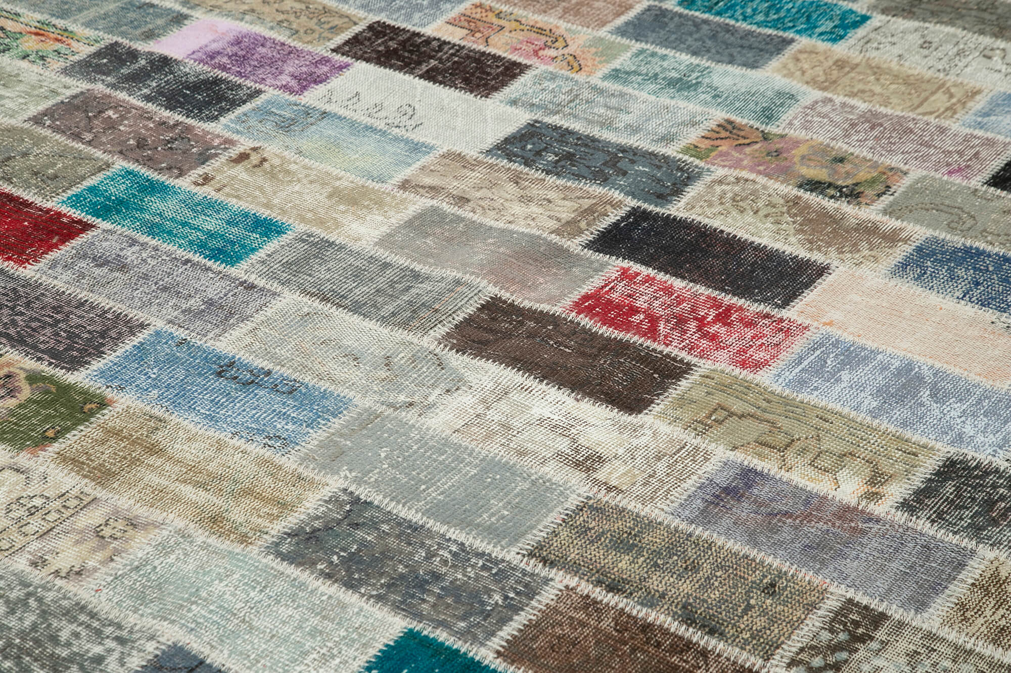 10x13 Multicolor Patchwork Rug - 28831