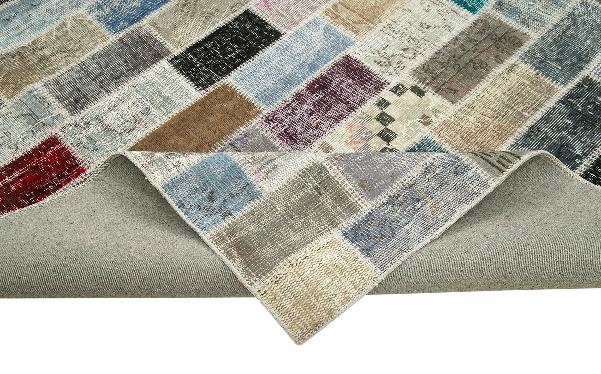 10x13 Multicolor Patchwork Rug - 28831