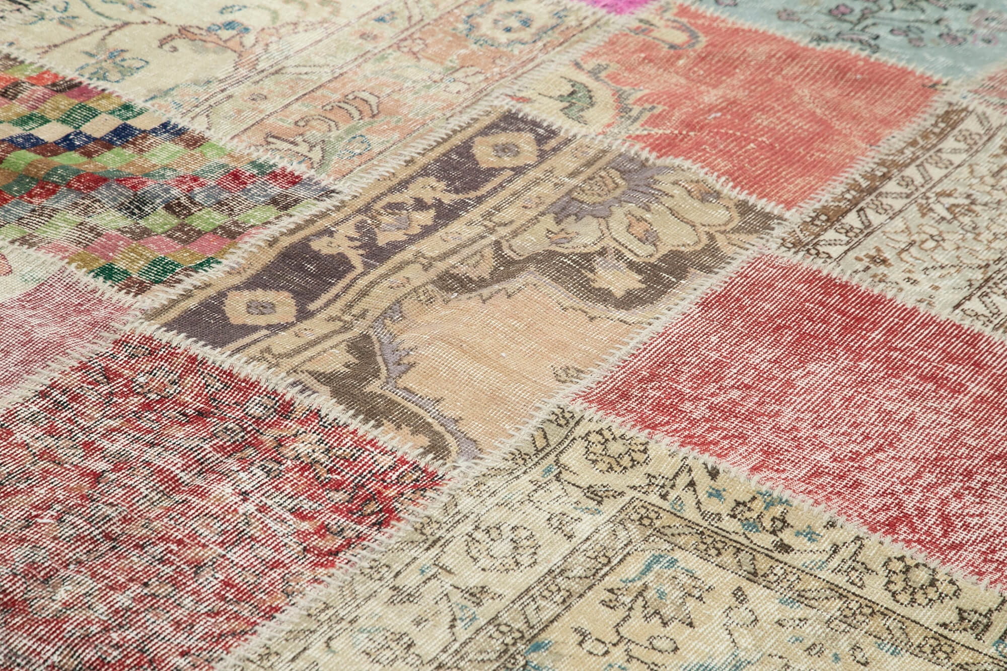 8x12 Multicolor Patchwork Rug- 28861