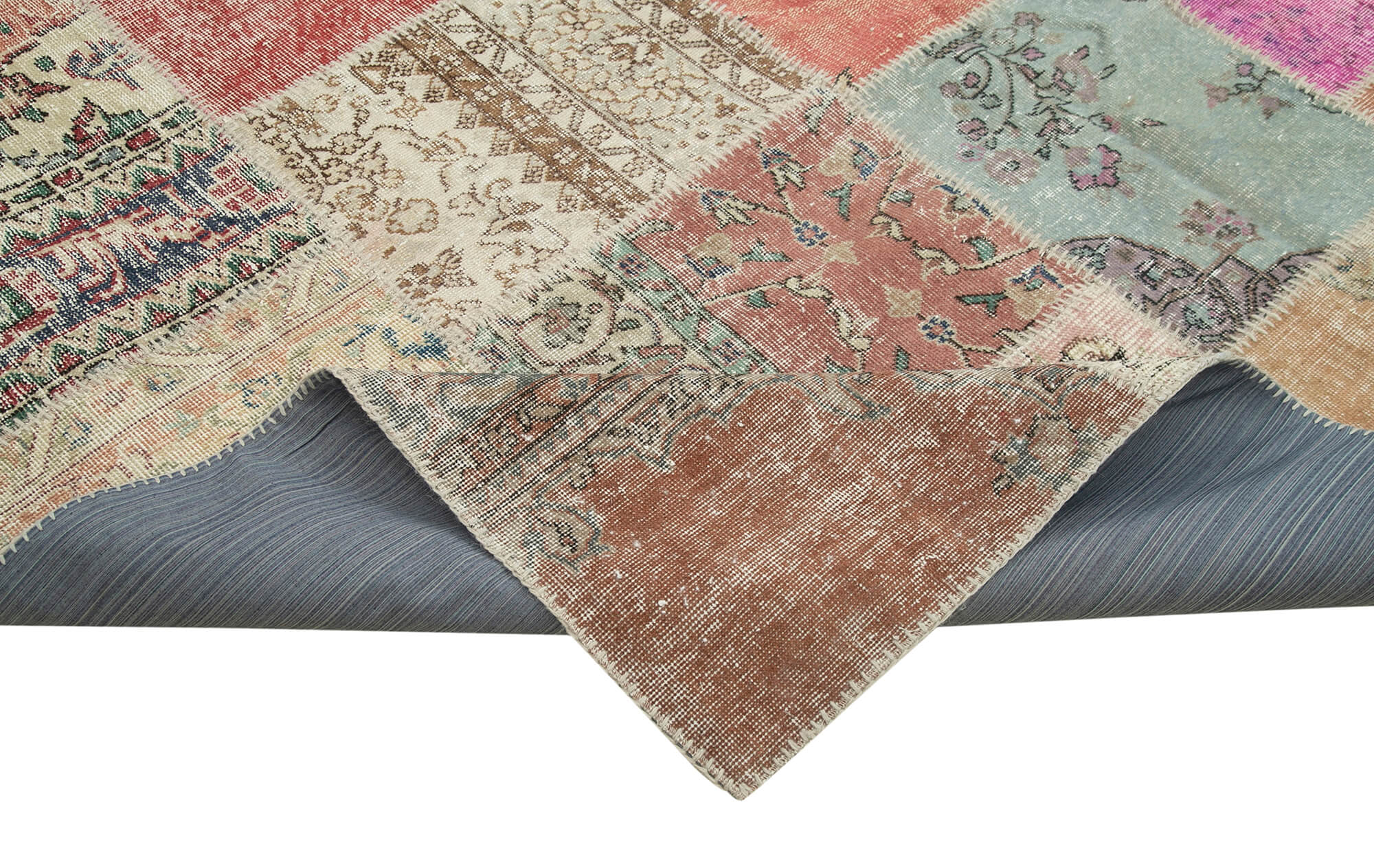 8x12 Multicolor Patchwork Rug- 28861