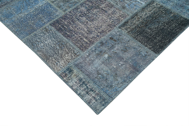 8x12 Blue Patchwork Rug- 28863