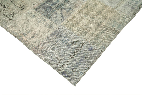 8x12 Blue Patchwork Rug- 28888