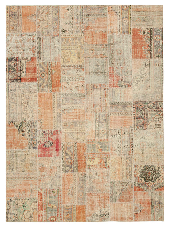 8x12 Multicolor Patchwork Rug- 28891