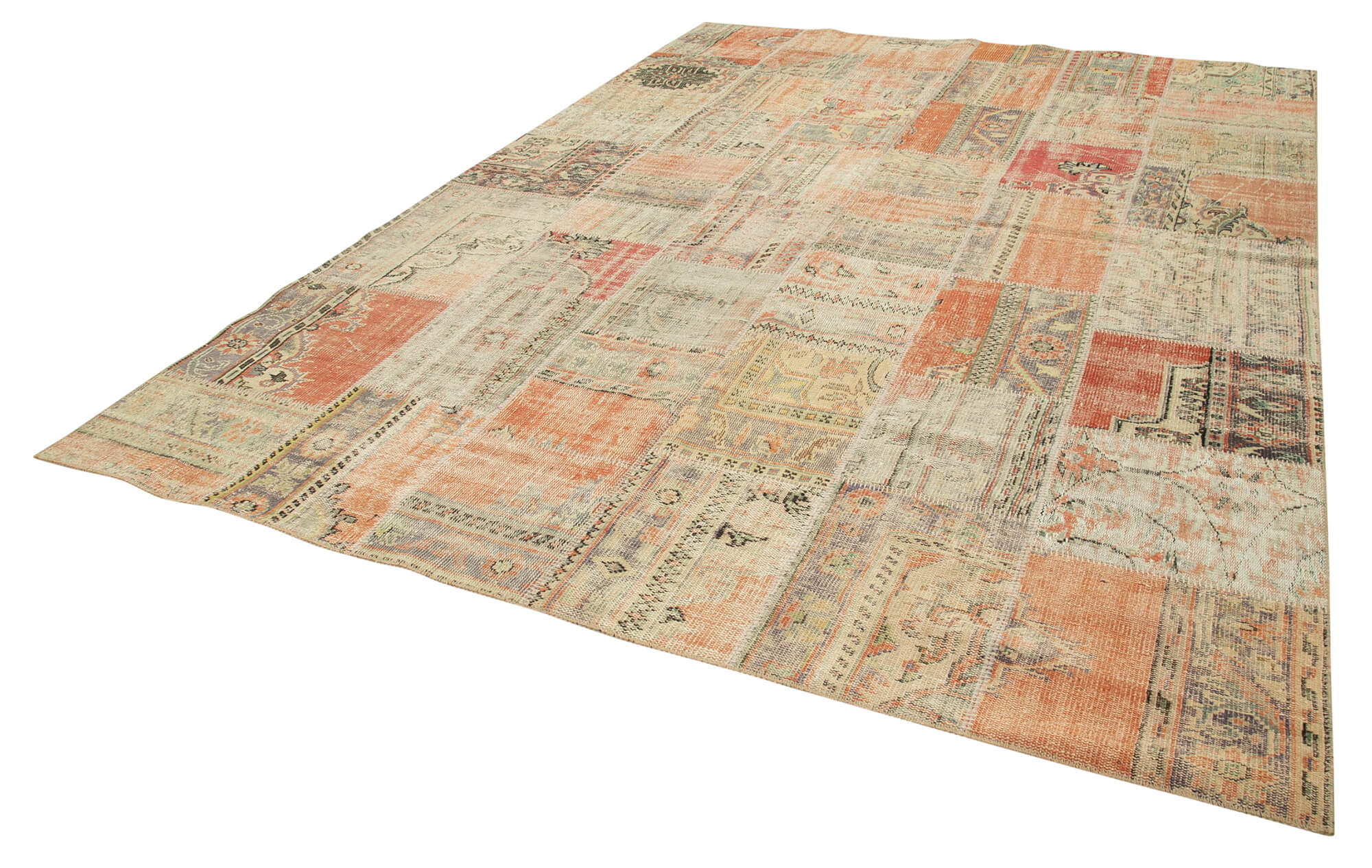8x12 Multicolor Patchwork Rug- 28891
