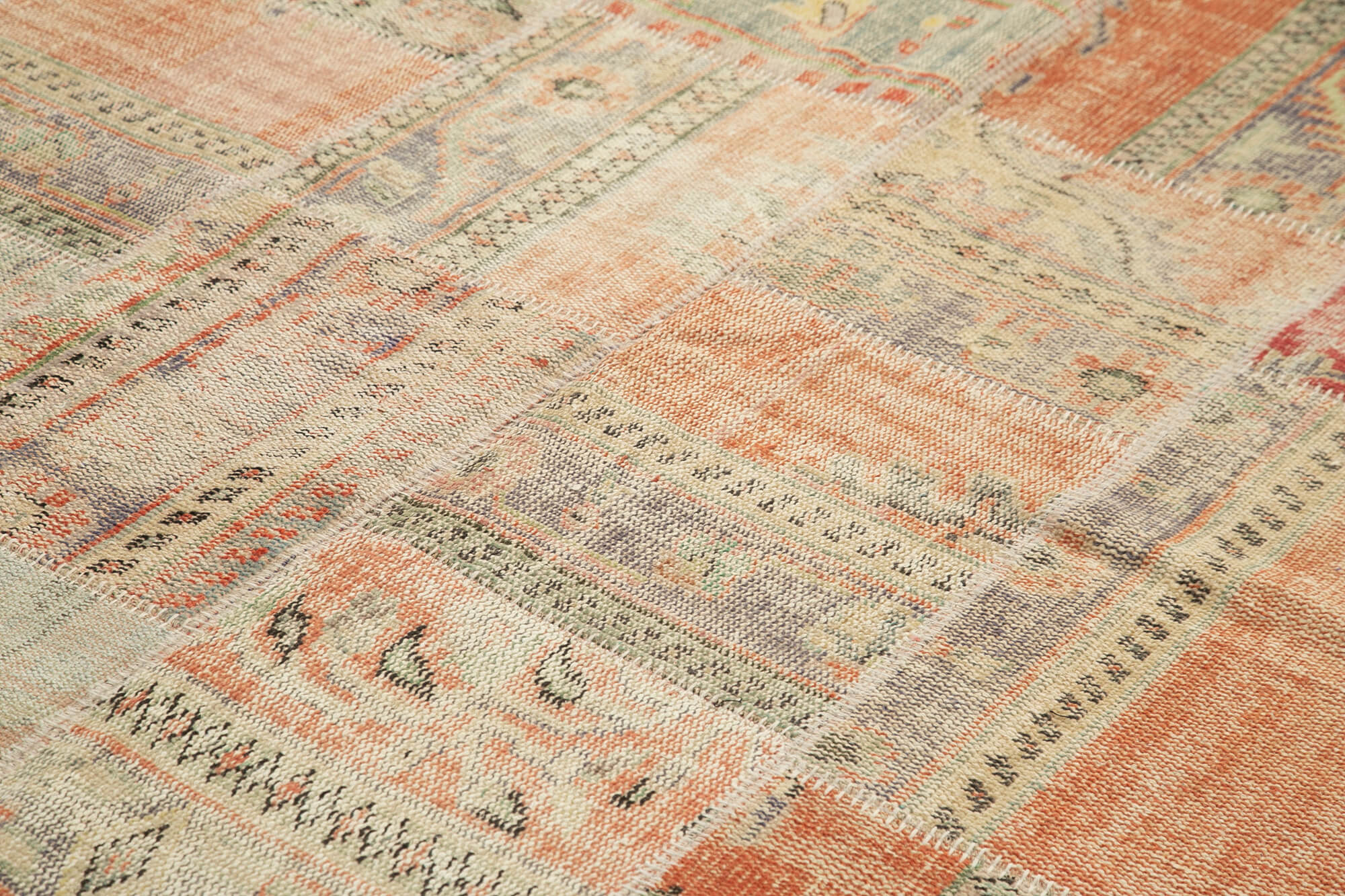 8x12 Multicolor Patchwork Rug- 28891