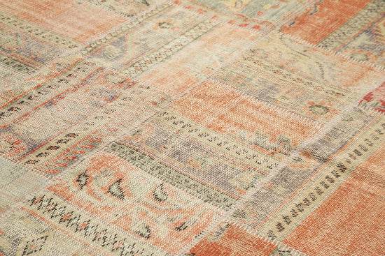 8x12 Multicolor Patchwork Rug- 28891