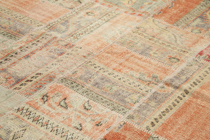 8x12 Multicolor Patchwork Rug- 28891