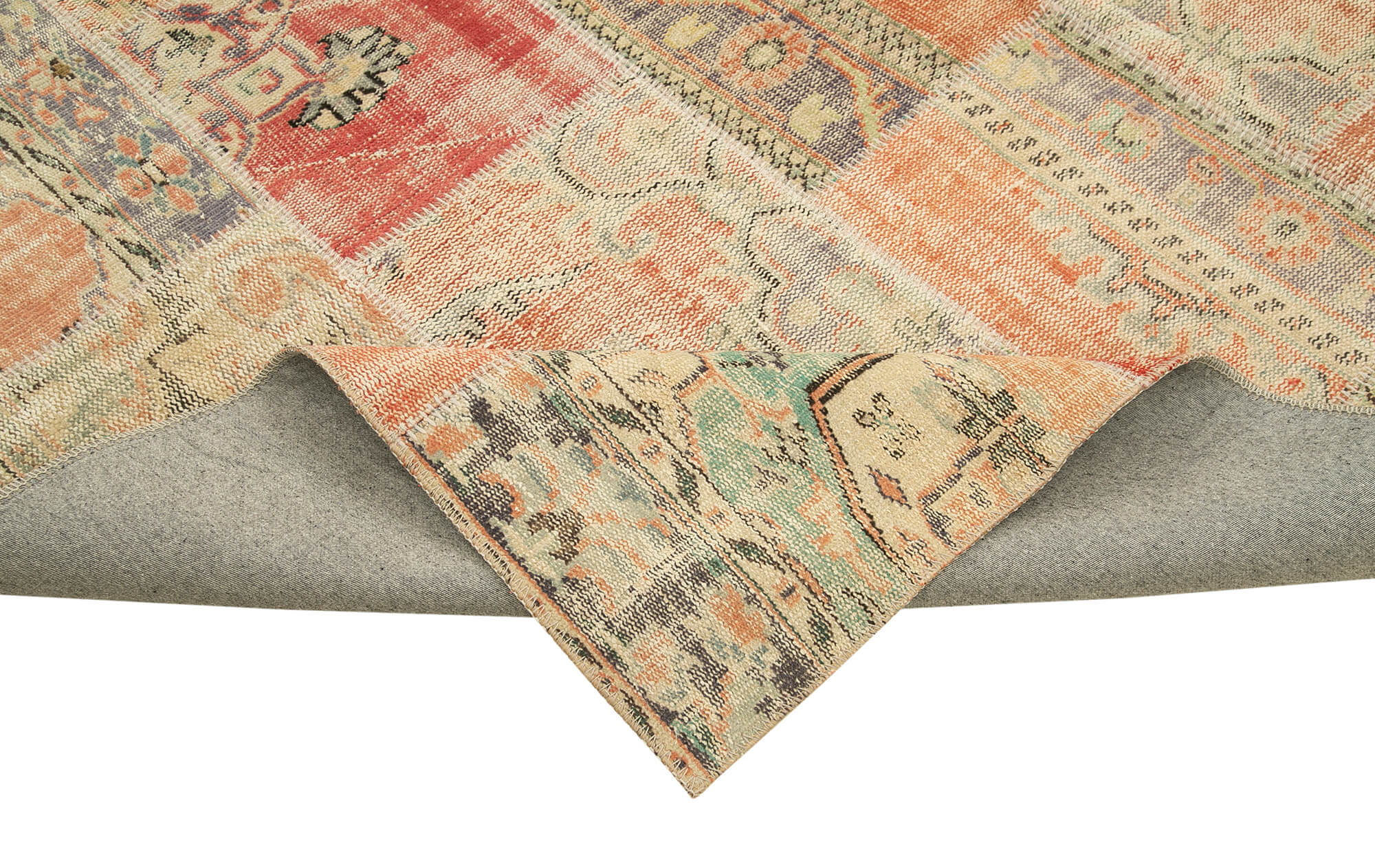 8x12 Multicolor Patchwork Rug- 28891