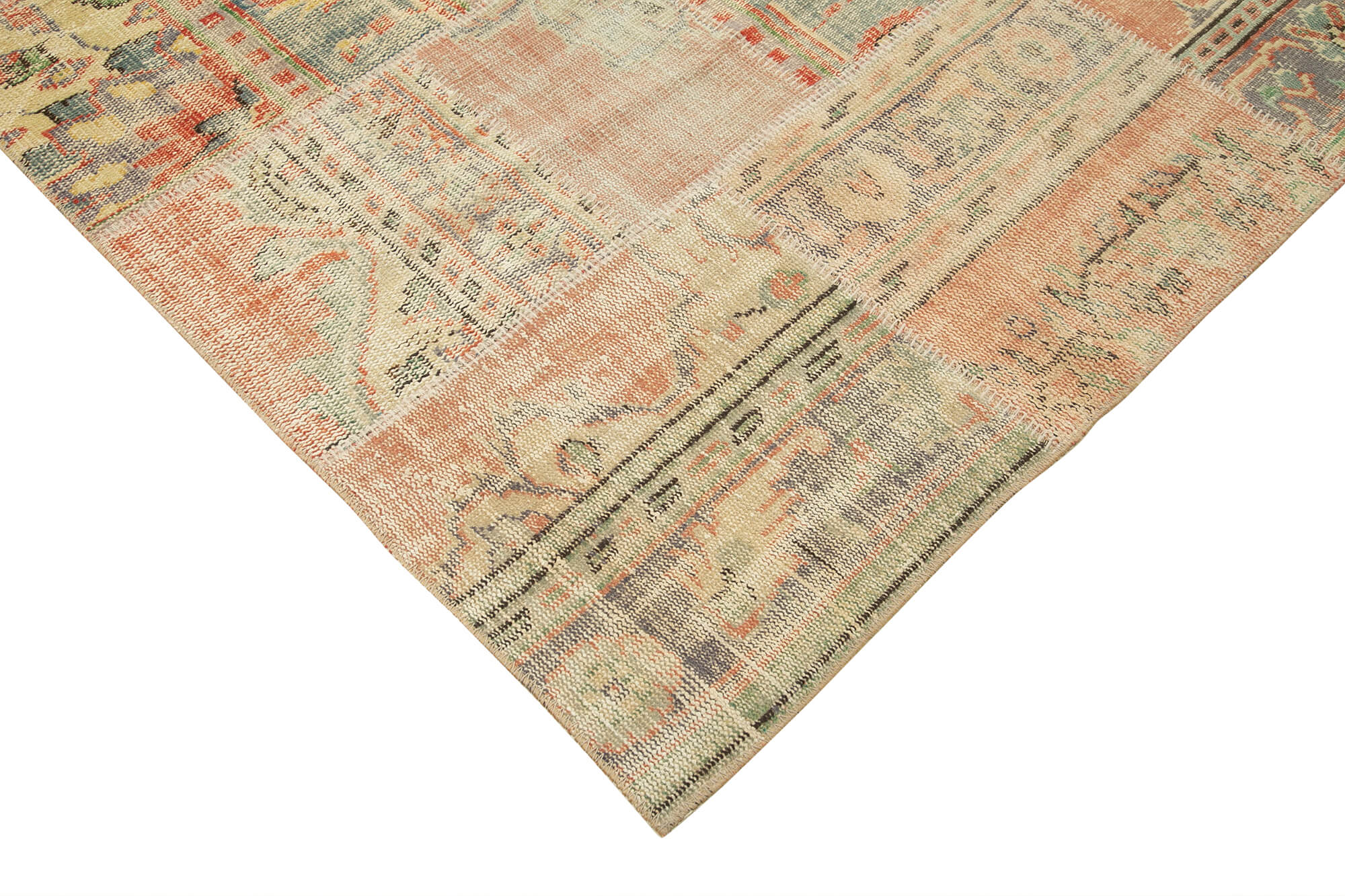 8x12 Multicolor Patchwork Rug- 28892
