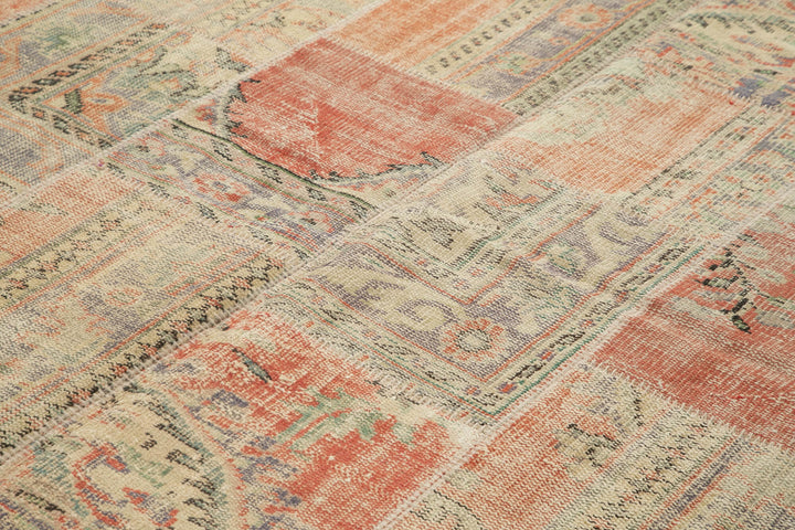 8x12 Multicolor Patchwork Rug- 28892