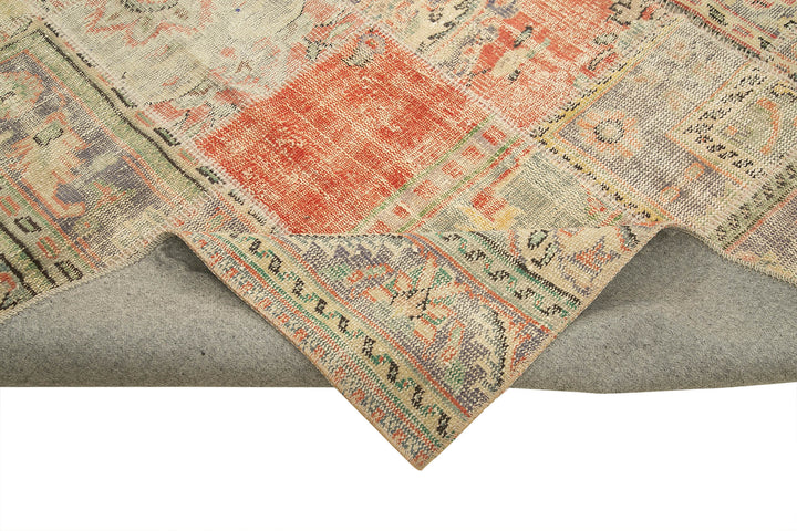 8x12 Multicolor Patchwork Rug- 28892