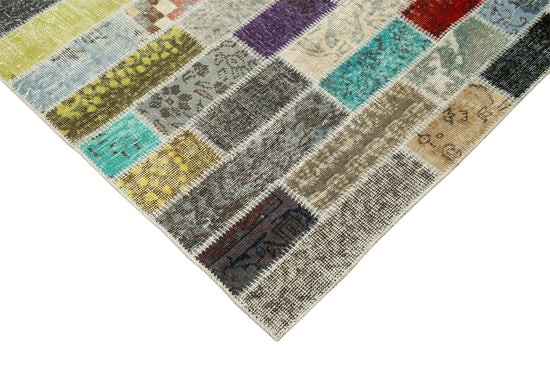 8x12 Multicolor Patchwork Rug- 28897