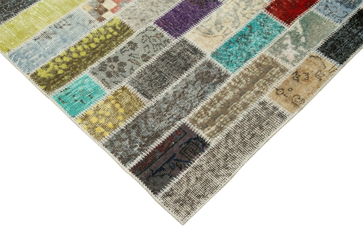 8x12 Multicolor Patchwork Rug- 28897