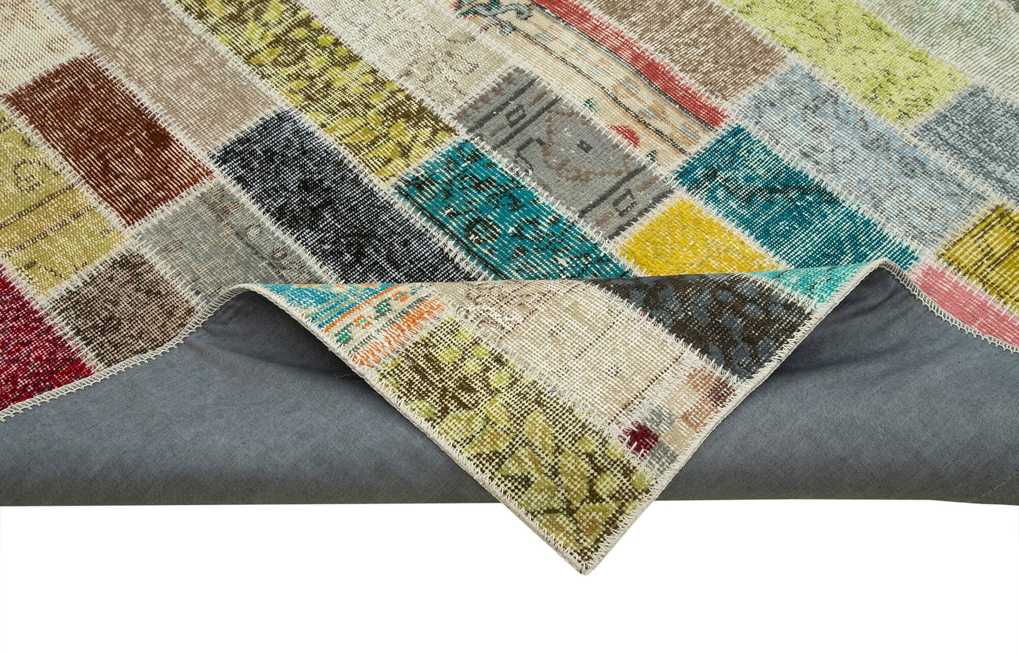 8x12 Multicolor Patchwork Rug- 28897