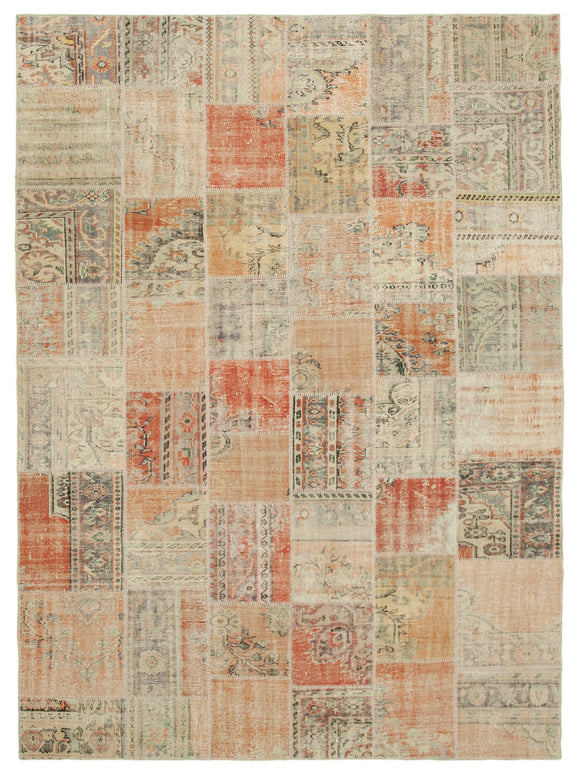 8x12 Multicolor Patchwork Rug- 28904
