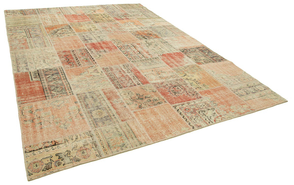 8x12 Multicolor Patchwork Rug- 28904