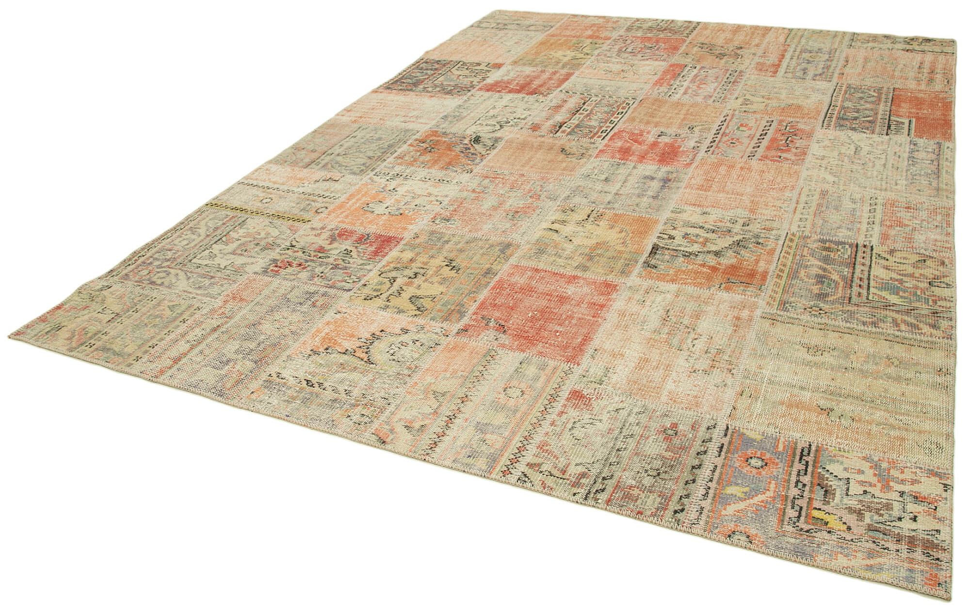 8x12 Multicolor Patchwork Rug- 28904