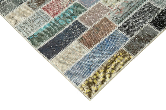 8x12 Multicolor Patchwork Rug- 28924