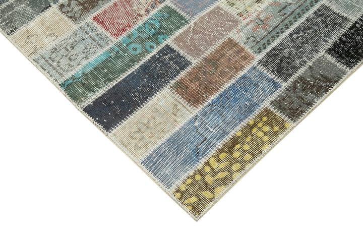 8x12 Multicolor Patchwork Rug- 28924