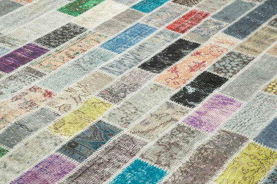 8x12 Multicolor Patchwork Rug- 28924